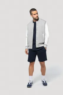 Kariban Men’s eco-friendly French terry bermuda shorts – foto 3