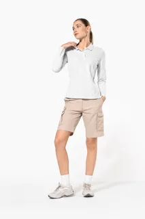 Kariban Lichte damesbermuda met diverse zakken – foto 10