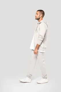 Kariban Ecologische fleece joggingbroek voor heren – foto 4