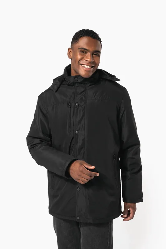 Kariban Parka met afneembare capuchon
