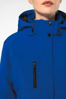 Kariban Ladies’ hooded softshell lined parka – foto 4