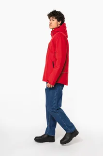 Kariban Gewatteerde softshell herenparka met capuchon – foto 20