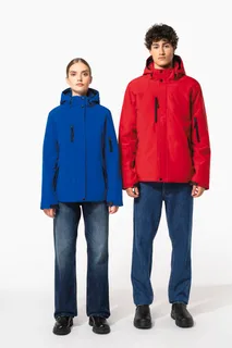 Kariban Gewatteerde softshell herenparka met capuchon – foto 19