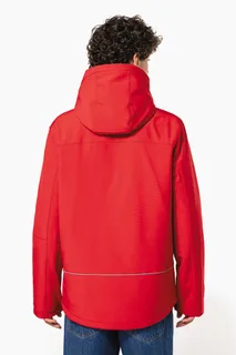 Kariban Gewatteerde softshell herenparka met capuchon – foto 2