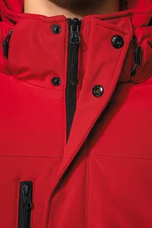 Kariban Gewatteerde softshell herenparka met capuchon – foto 8
