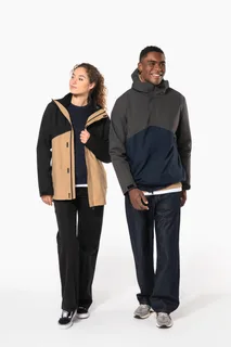 Kariban 3-in-1 regenparka met capuchon in twee kleuren uniseks – foto 18