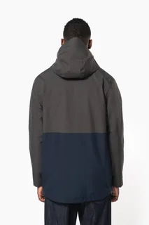 Kariban 3-in-1 regenparka met capuchon in twee kleuren uniseks – foto 4