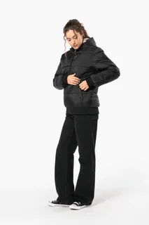 Kariban Unisex recycled ribstop jacket with hood – foto 16