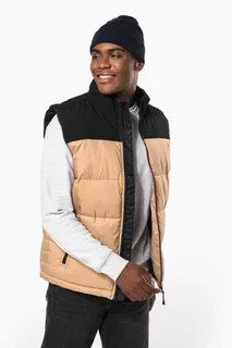 Kariban Tweekleurige gewatteerde bodywarmer uniseks – foto 2