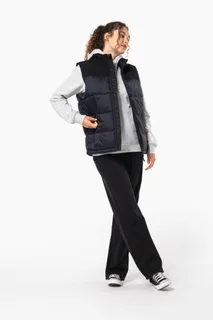 Kariban Tweekleurige gewatteerde bodywarmer uniseks – foto 17