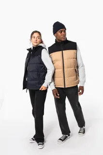 Kariban Tweekleurige gewatteerde bodywarmer uniseks – foto 20