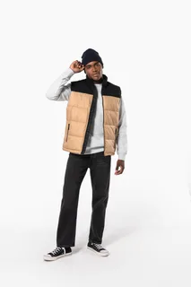 Kariban Tweekleurige gewatteerde bodywarmer uniseks – foto 6