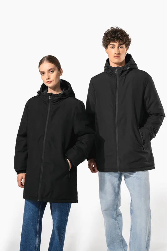 Kariban Unisex gerecyclede parka met capuchon