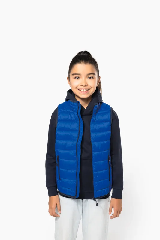 Kariban Kid's lightweight sleeveless padded jacket
