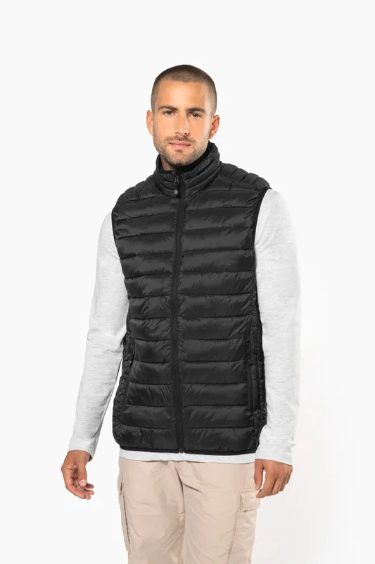 Kariban Men’s lightweight sleeveless down jacket