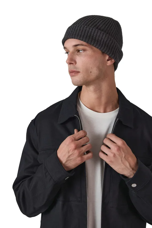 K-UP Gebreide muts met omslag - K-up Gold Label
