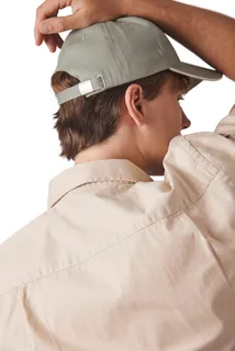 K-UP Cap in organic cotton with contrasting sandwich peak - 6 panels – foto 6