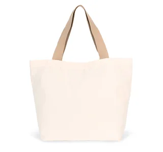 Kimood Grote, gerecyclede shopper met platte bodem – foto 4