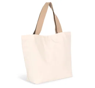 Kimood Grote, gerecyclede shopper met platte bodem – foto 5