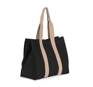 Kimood Grote, gerecyclede shopper met plooi – foto 2