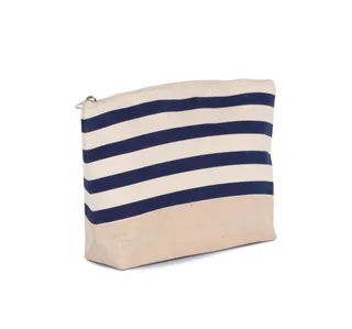 Kimood Etui met marineprint voor accessoires – foto 3
