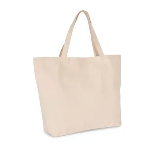 Kimood Extra grote shopper van katoen – foto 1