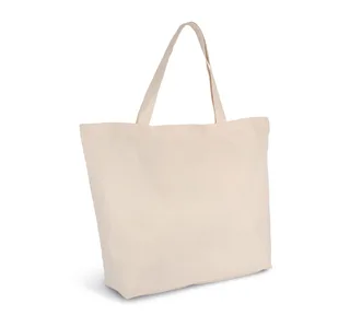 Kimood Extra grote shopper van katoen – foto 1