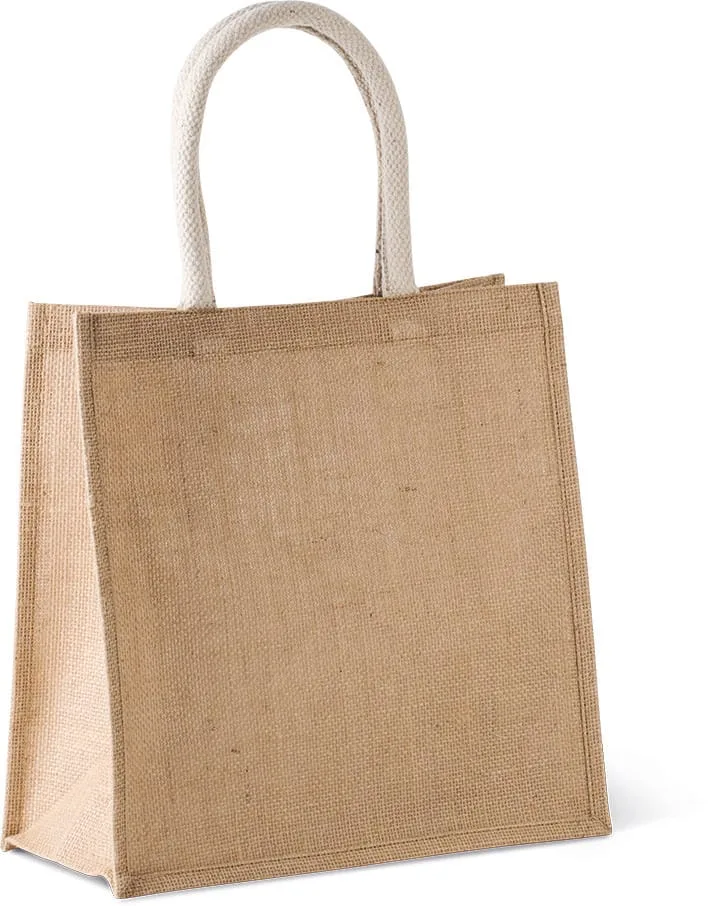 Kimood Jute tote bag - large – te bedrukken met jouw logo of tekst