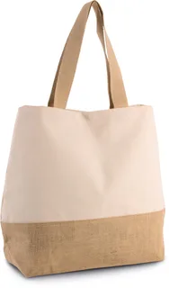 Kimood Shopper van jute- & katoencanvas – foto 2