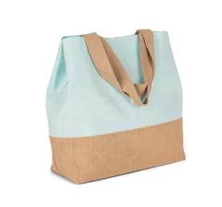 Kimood Shopper van jute- & katoencanvas – foto 6