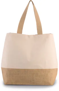Kimood Shopper van jute- & katoencanvas – foto 1