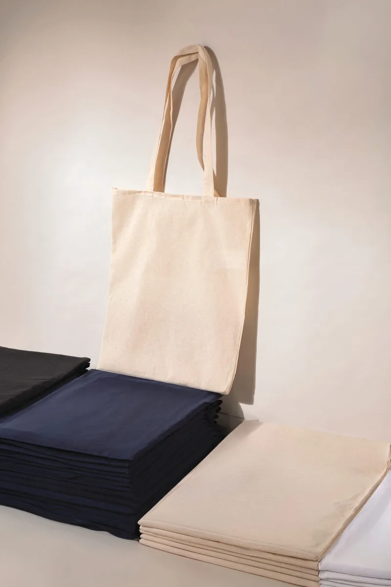 Kimood Shopper met lange hengsels – te bedrukken met jouw logo of tekst