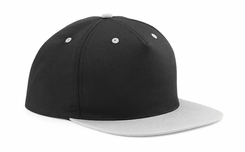 Beechfield 5-panel snapback with contrast colour