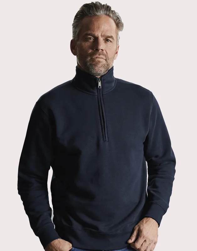 Russell Sweater met ritskraag Authentic