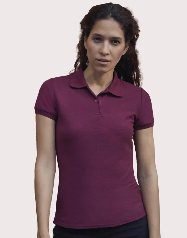 Fruit of the Loom Dames polo van mengweefsel
