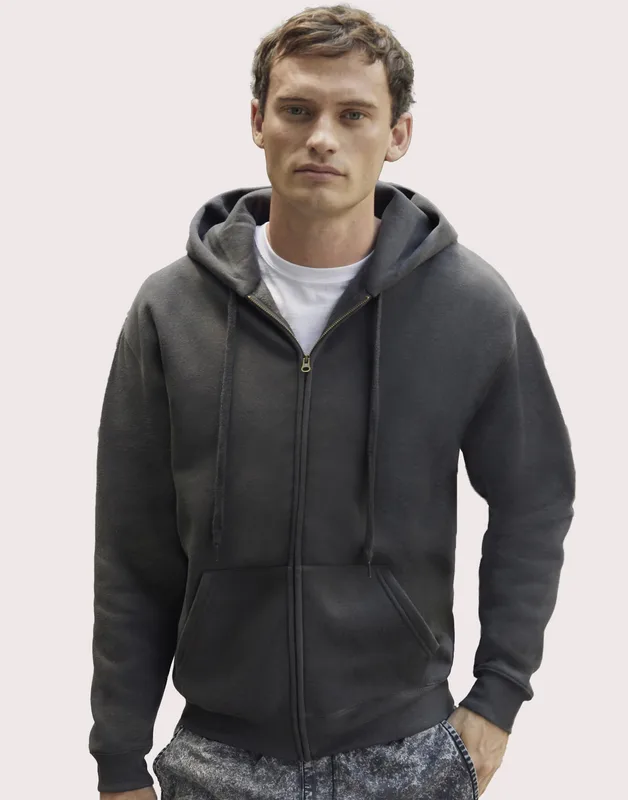 Fruit of the Loom Hoodievest met rits