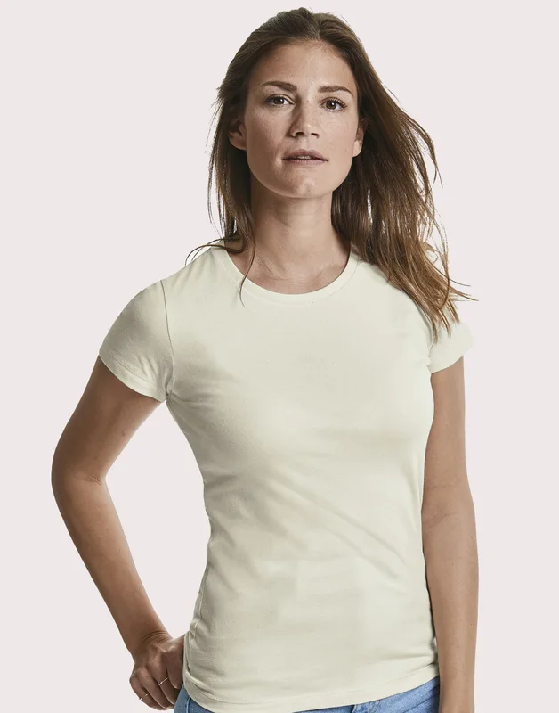 Russell Pure Organic Dames T-shirt van biologisch katoen