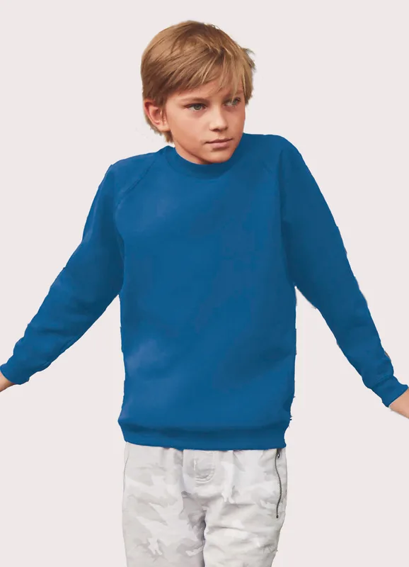 Fruit of the Loom Kinder raglan sweater