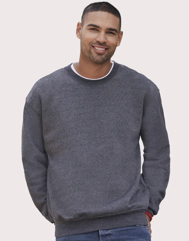 Fruit of the Loom Set-In Sweater