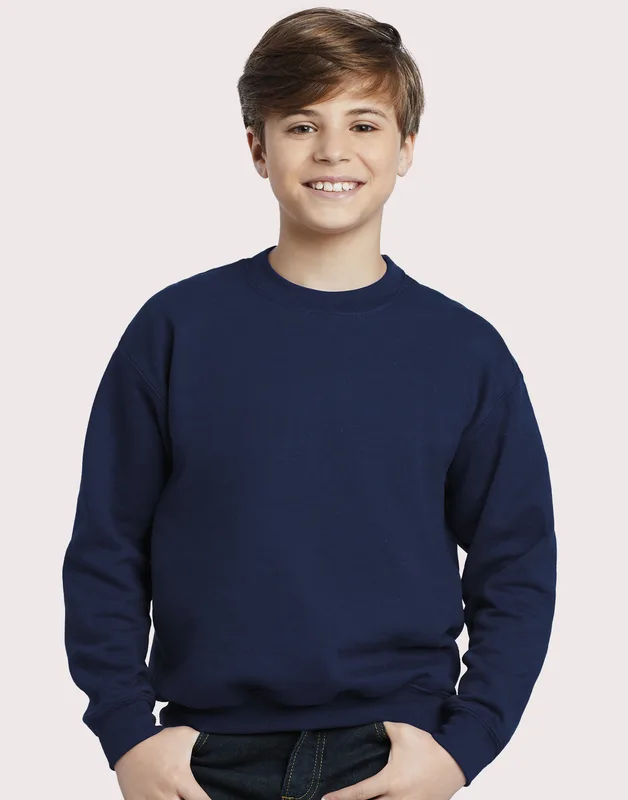 Gildan Zware kinder sweater van mengweefsel
