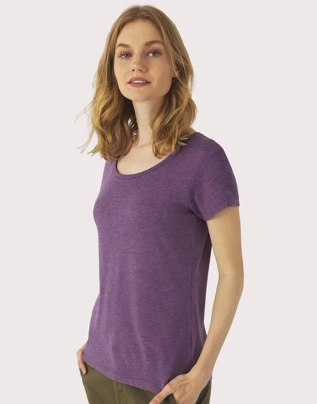 B&C Dames Triblend T-shirt