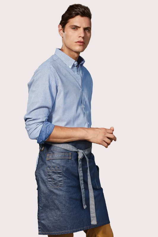 Premier Division sloof in gewaxte denimlook