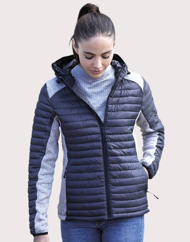 Tee Jays Dames Crossover outdoorjack met capuchon
