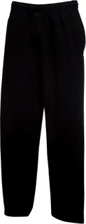Fruit of the Loom Open Leg Pants in Black, voorkant