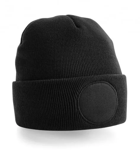 Beechfield Muts met ronde patch