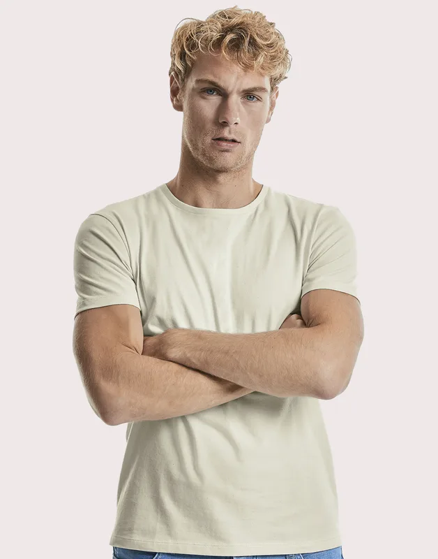 Russell Pure Organic Heren T-shirt van biologisch katoen
