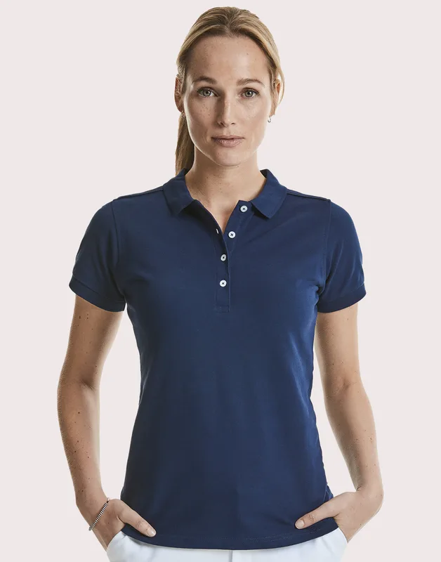 Russell Dames stretch polo