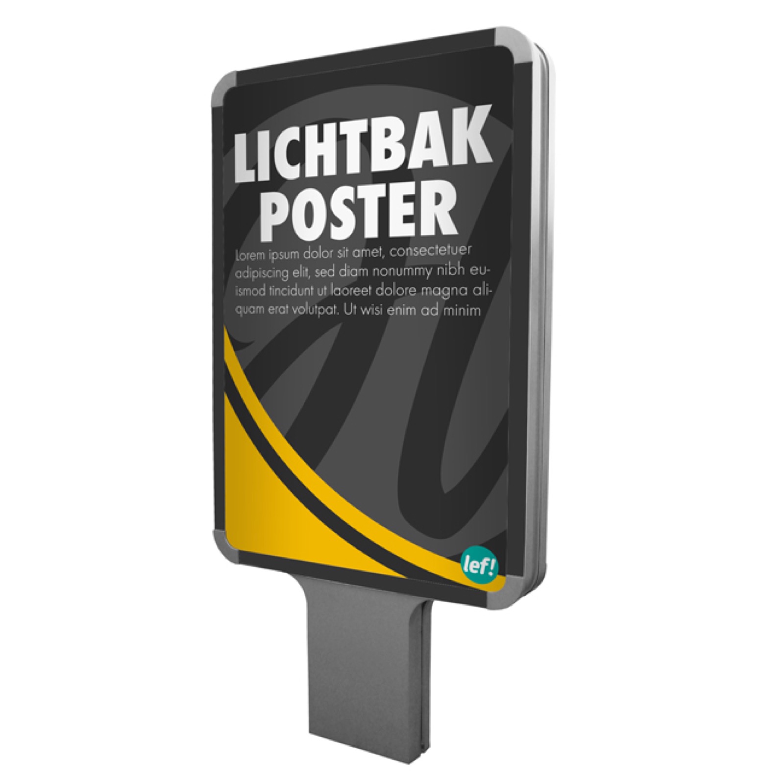 Lichtbakposter – drukwerk in Nijmegen