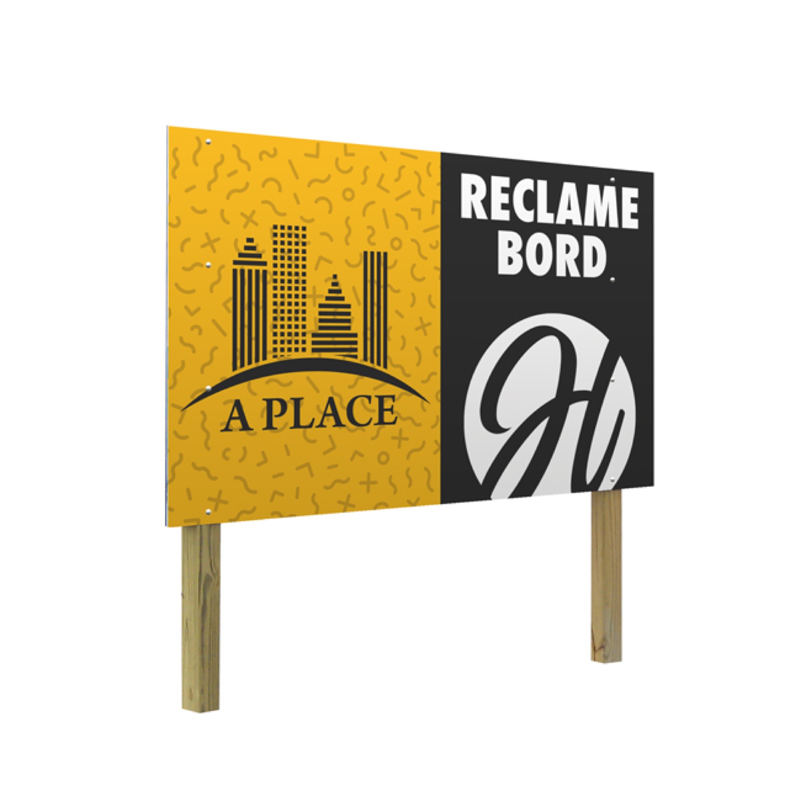Reclamebord – buitenreclame in Nijmegen