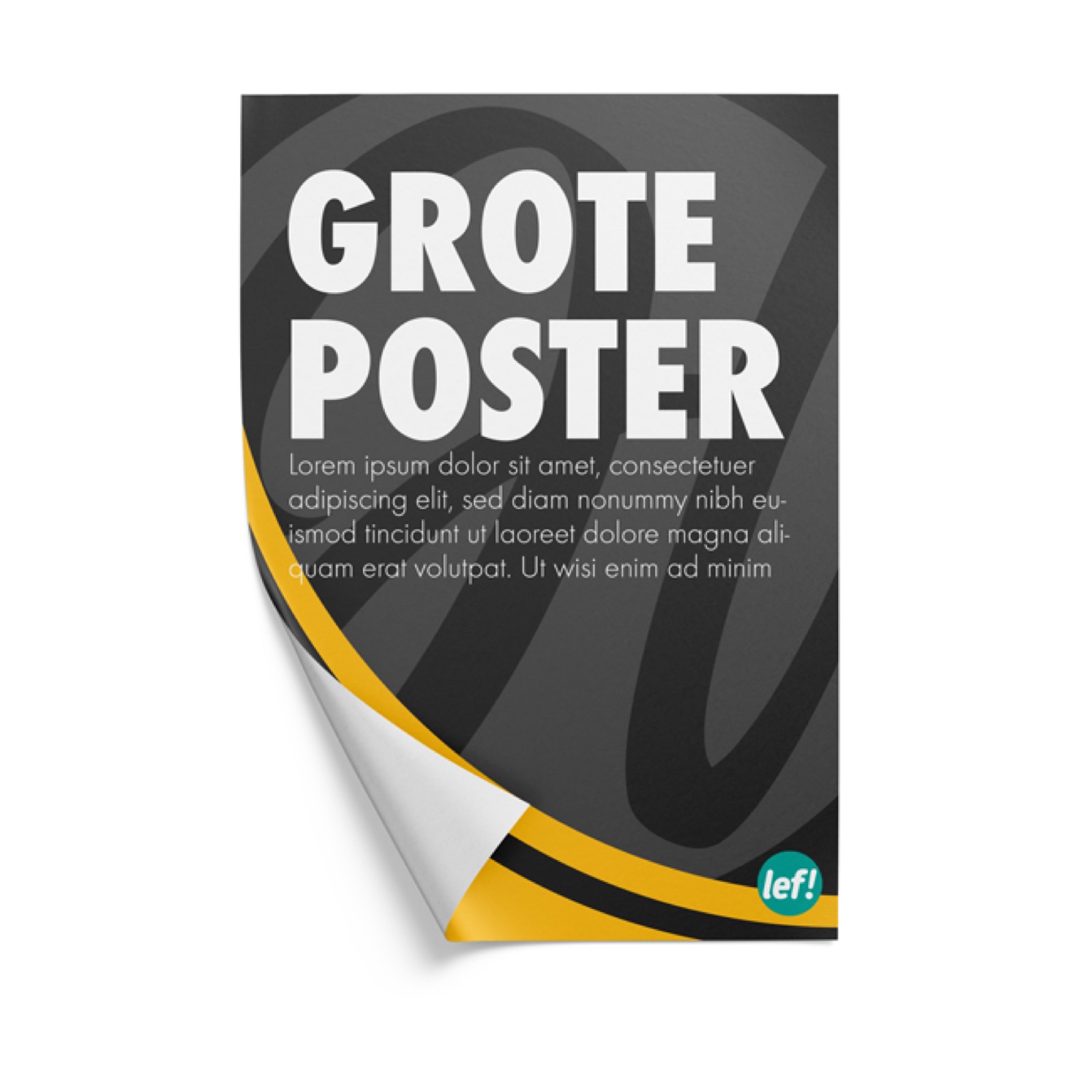Grote poster – interieur in Nijmegen